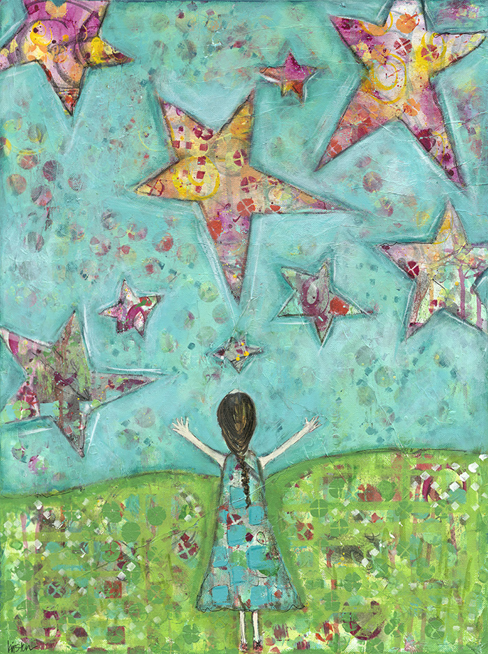 Real and Inspiring - She Dreams on Stars by Kirsten Reed